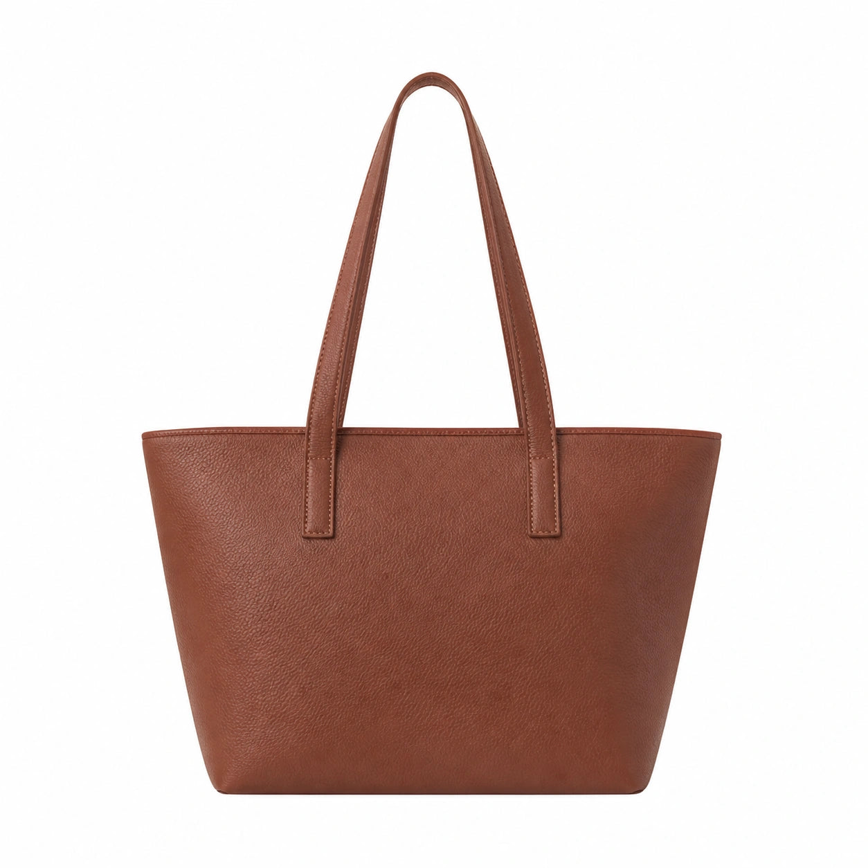 Bagex Brown Leather Tote Handbag