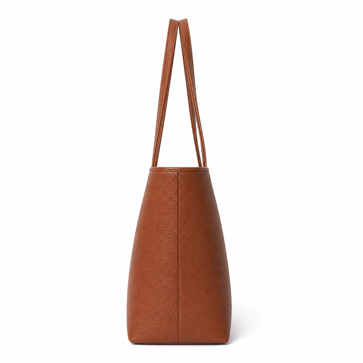 Bagex Brown Leather Tote Handbag